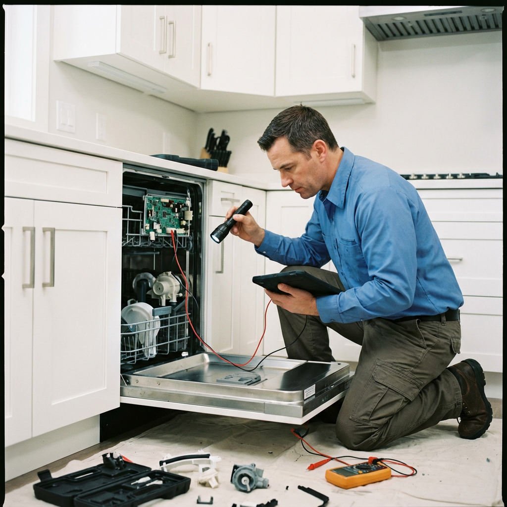 Dishwasher repair service in Stockton
